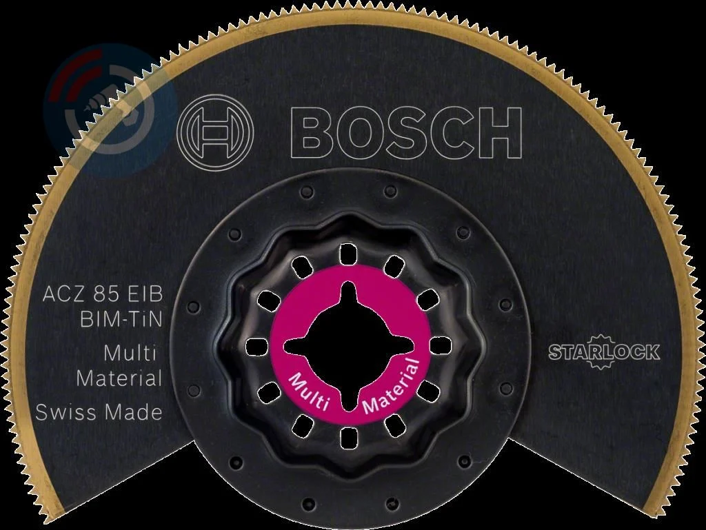 Bosch - Starlock - ACZ 85 EIB - BIM-TIN Çoklu Malzeme İçin Segman Testere Bıçağı, Bombeli 1'li