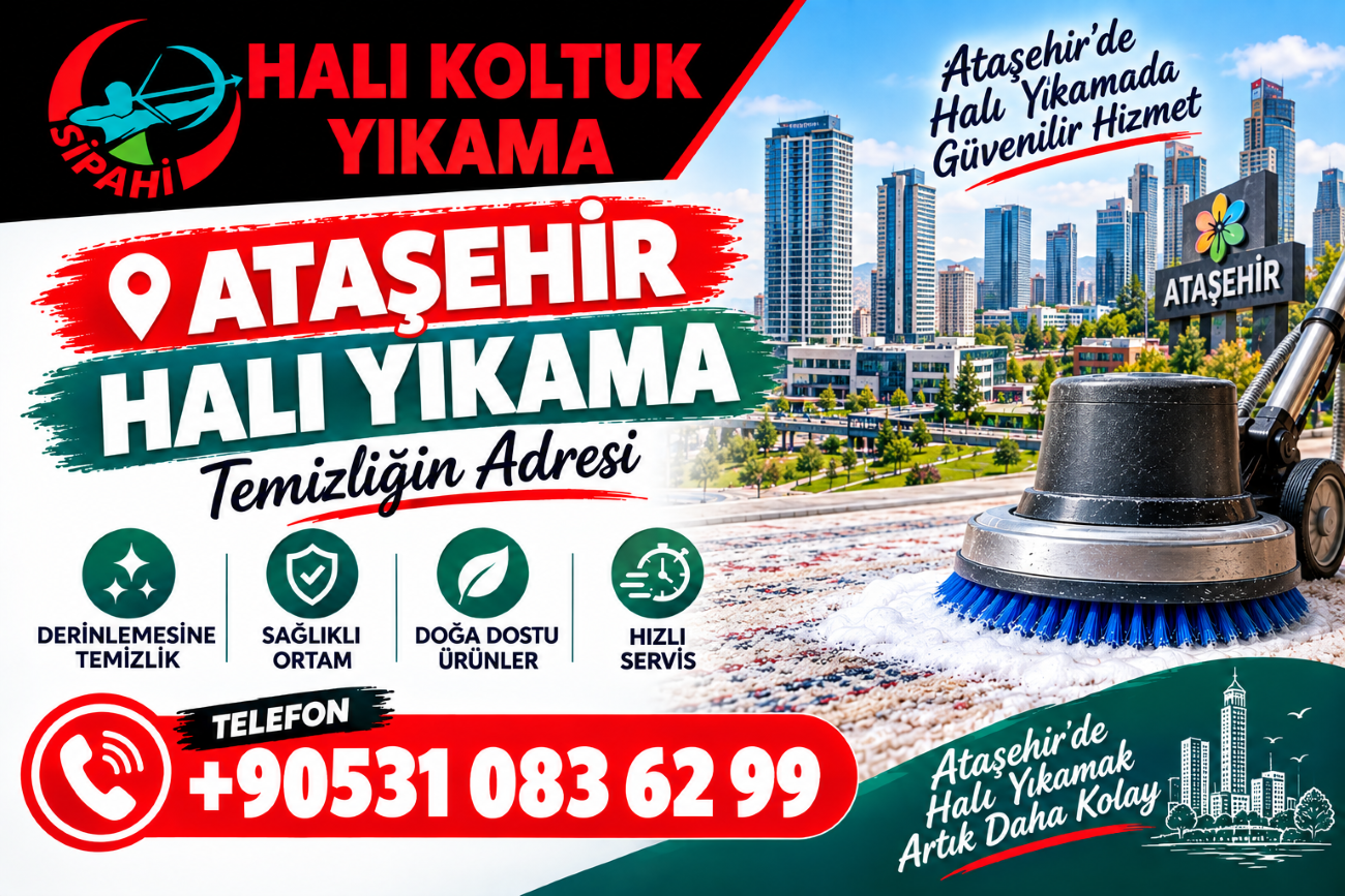 Ataşehir Halı Yıkama